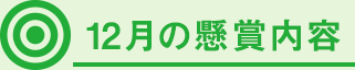 12月の懸賞内容