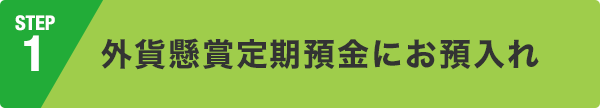 外貨懸賞定期預金にお預入れ